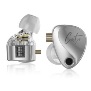 IEMS KZ Castor HiFi Earphone 2DD Dynamic High-end No Microphone